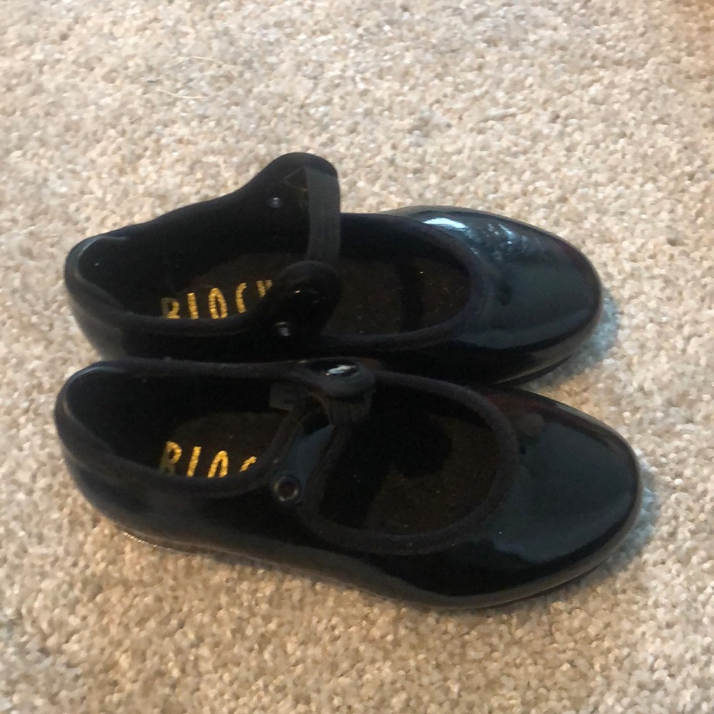 Black Bloch tap shoes